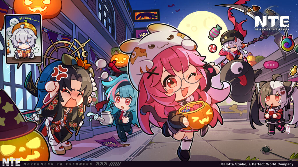 NTE公式X投稿画像（ハロウィン）